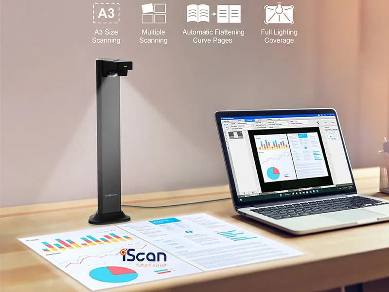 Máy scan Viisan DL24 số hóa chuyên nghiệp